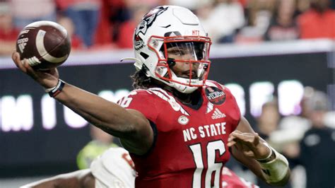 MJ Morris throws for four touchdowns, NC State snaps Marshall win streak, 48-41